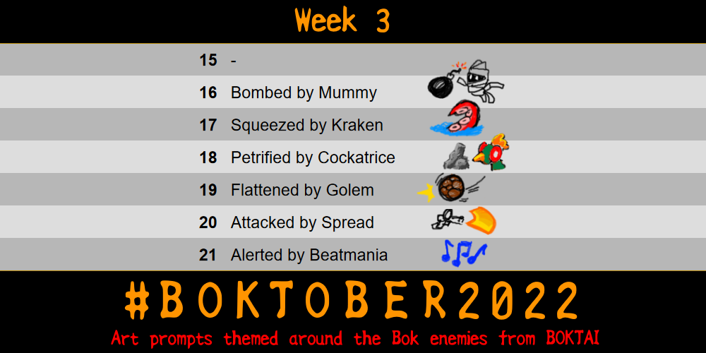 boktober 2022 prompts